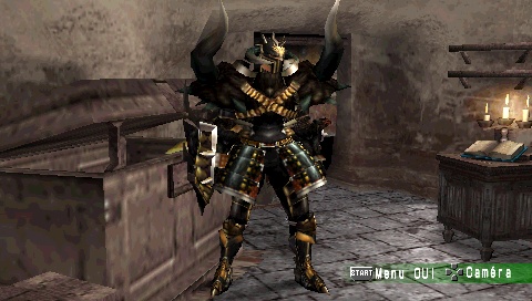 Screenshot d'armures et d'arme Diablo11