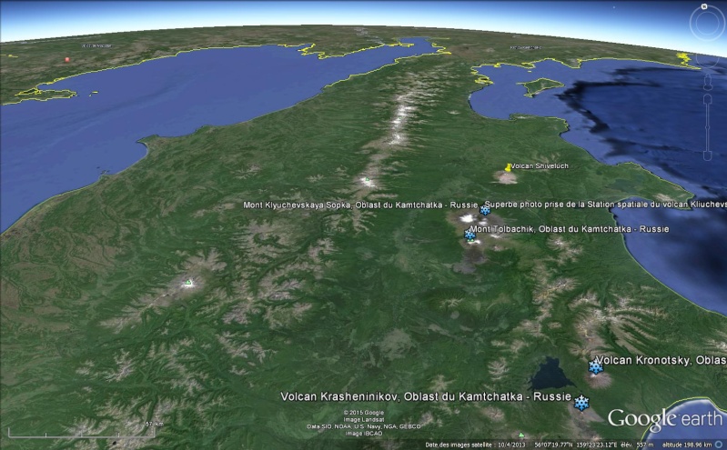 Volcans de la Ceinture de feu du Pacifique, Oblasts du Kamtchatka et du Sakhaline - Russie Sans_t96
