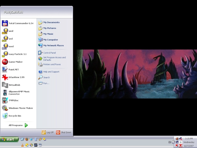 Screenshot vaseg desktopa Desk0210