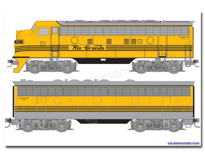 F7 Micro Trains 980-0110