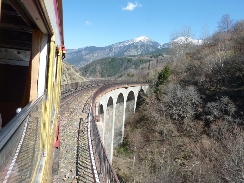 Canari : le petit train jaune de la Cerdagne R_p12335