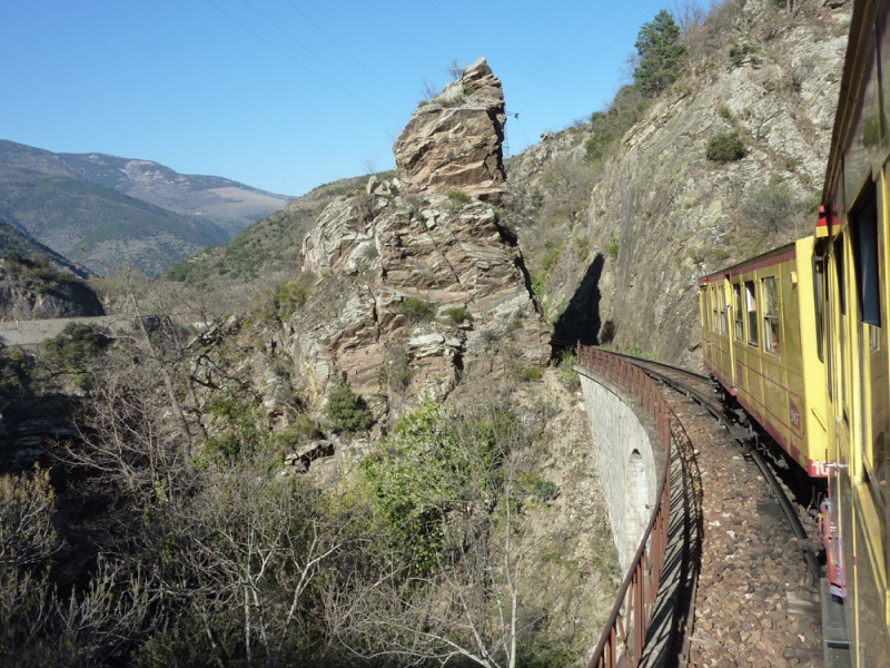 Canari : le petit train jaune de la Cerdagne R_p12336