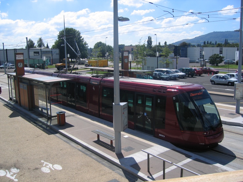 Pk 422,9 : Gare de Clermont-La Pardieu (63) - Tramway de Clermont-Ferrand Img_5413