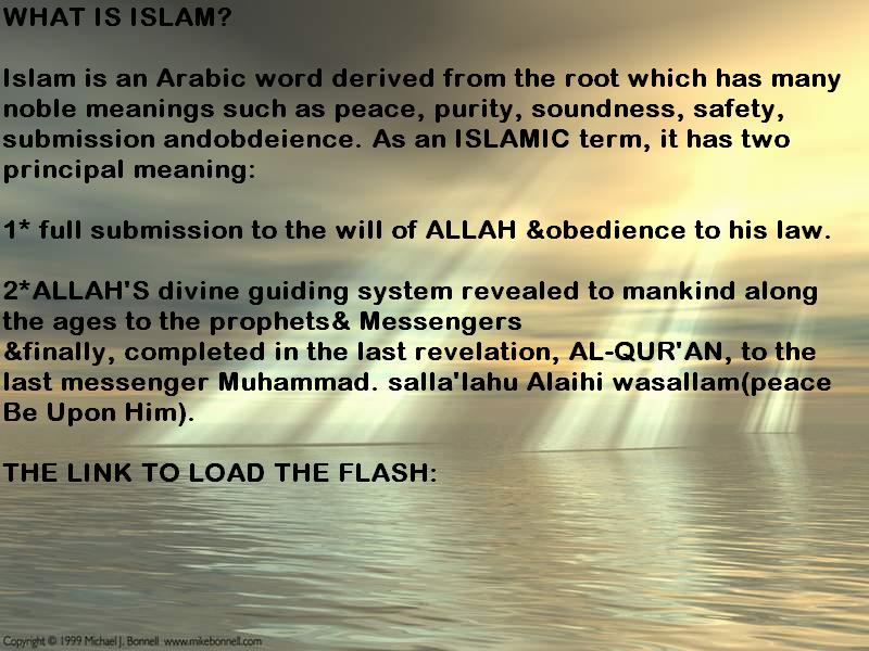 what is Islam? 5510