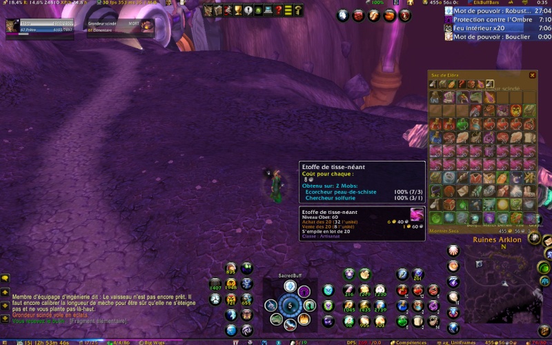 Ay j'ai fini mon interface ^^ (oui c'est nul comme sujet :) Wowscr11