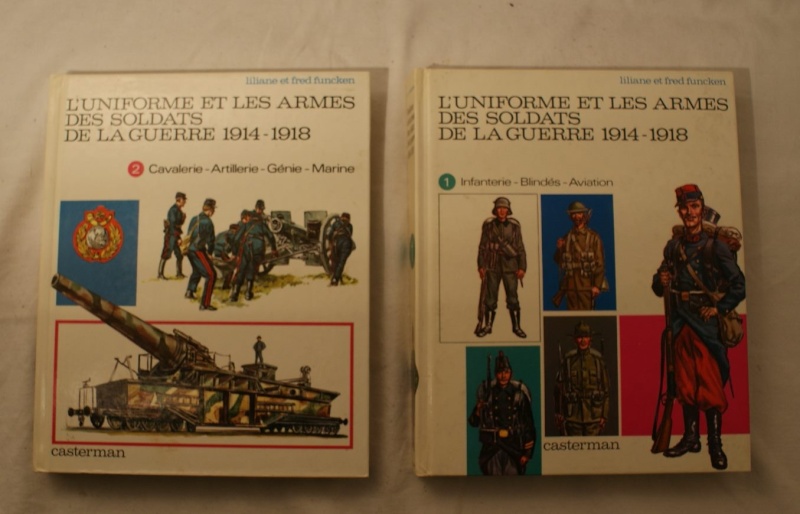 (K) uniformes et armes de 1914/18, L et F Funcken Dsc08324
