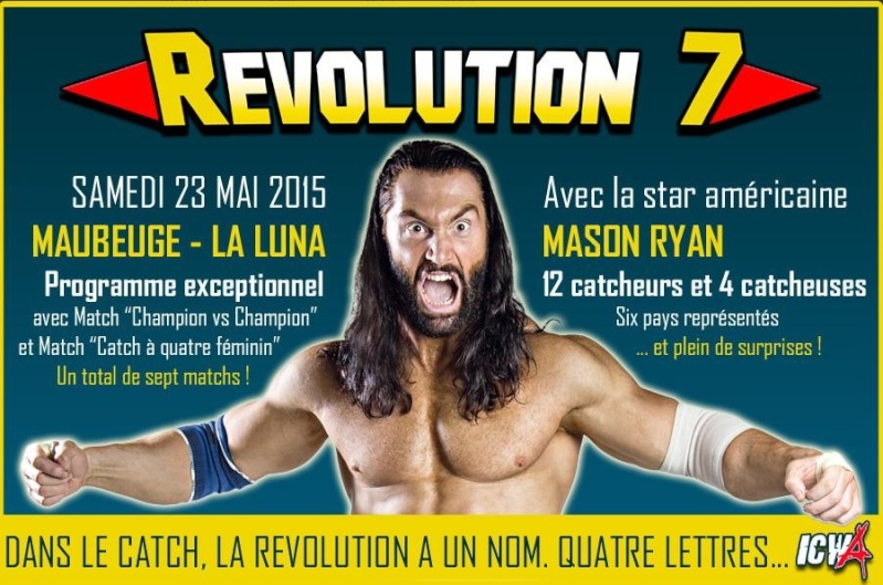 ICWA Revolution 7 le 23 mai 2015 à Maubeuge ajout stage Agius Revolu11