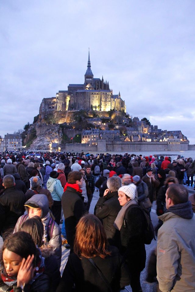 21 Mars: grandes marées au Mont Saint Michel 11050110