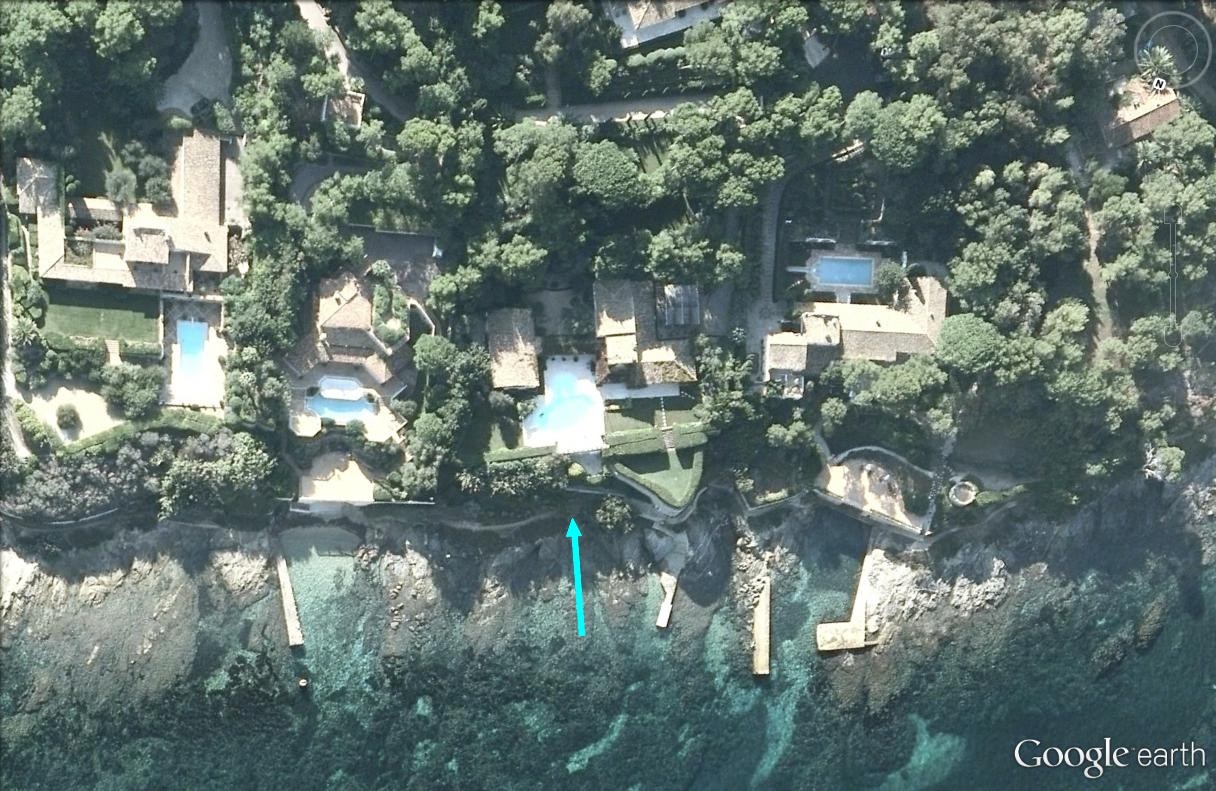 Bernard Arnault - sa villa à Saint-Tropez - France