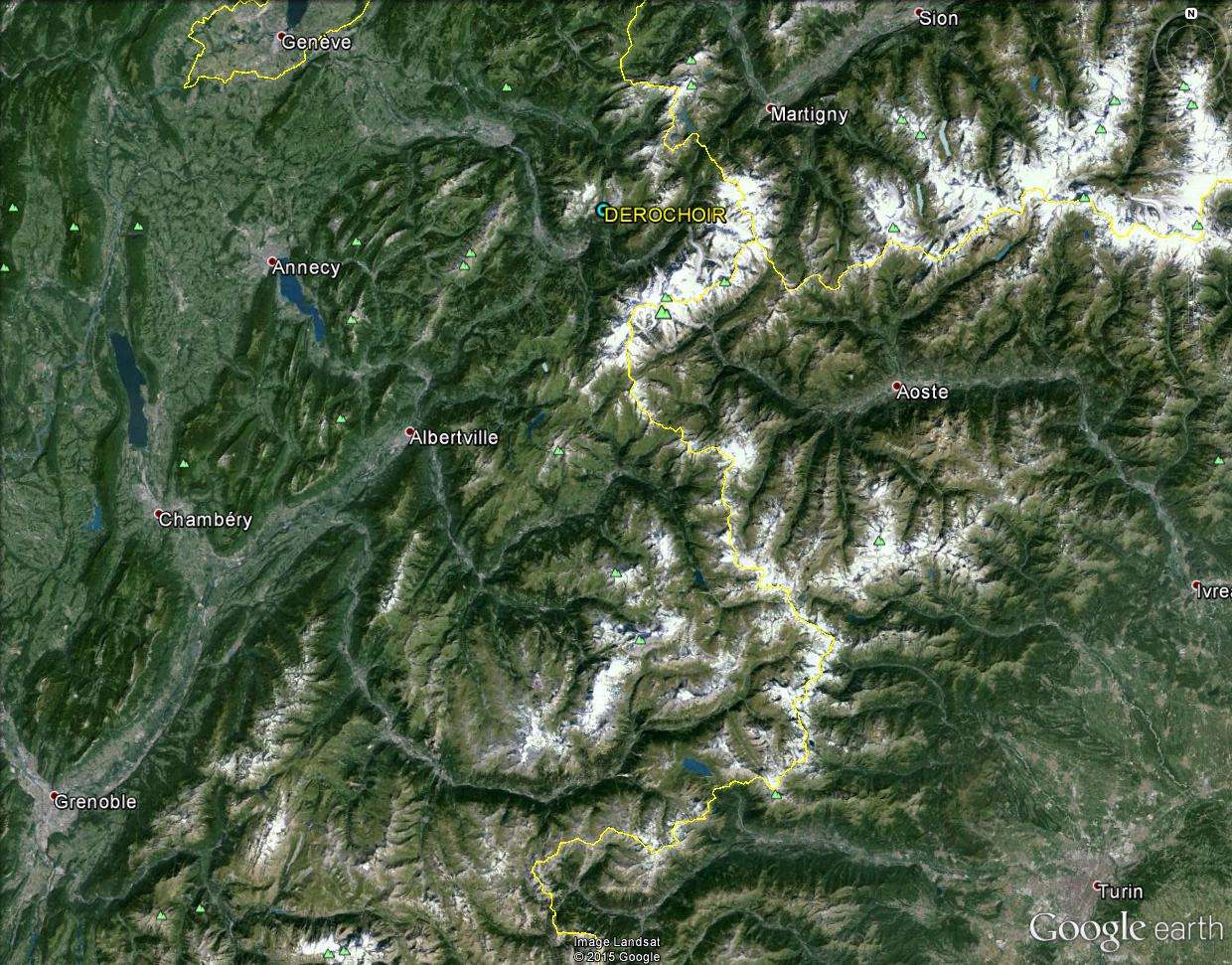 Effondrement du Dérochoir en 1751 (Haute-Savoie) Turin11