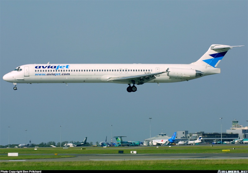 MD-83 BLUE LINE MINICRAFT F-RSIN 1/144 compagnies aériennes françaises d'hier et d'aujourd'hui pn56 610