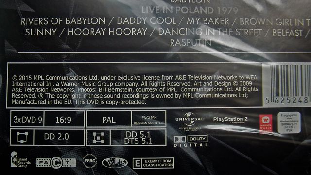 21/04/2015 Bootleg of Boney M. DIAMONDS (3DVD collection) 116