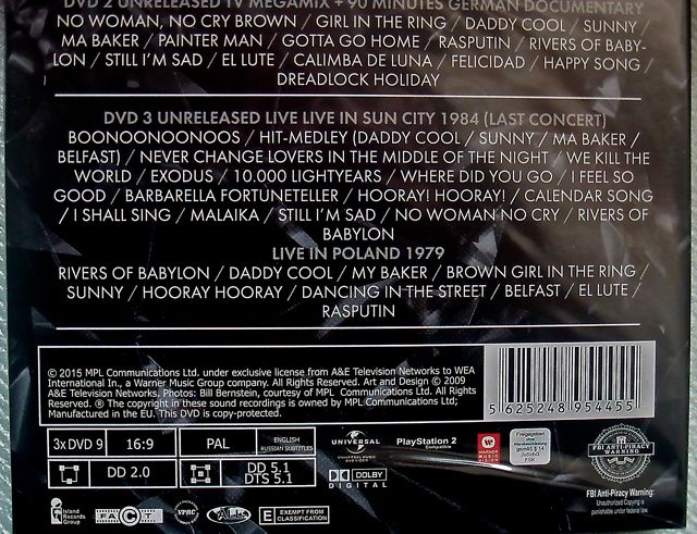 21/04/2015 Bootleg of Boney M. DIAMONDS (3DVD collection) 119