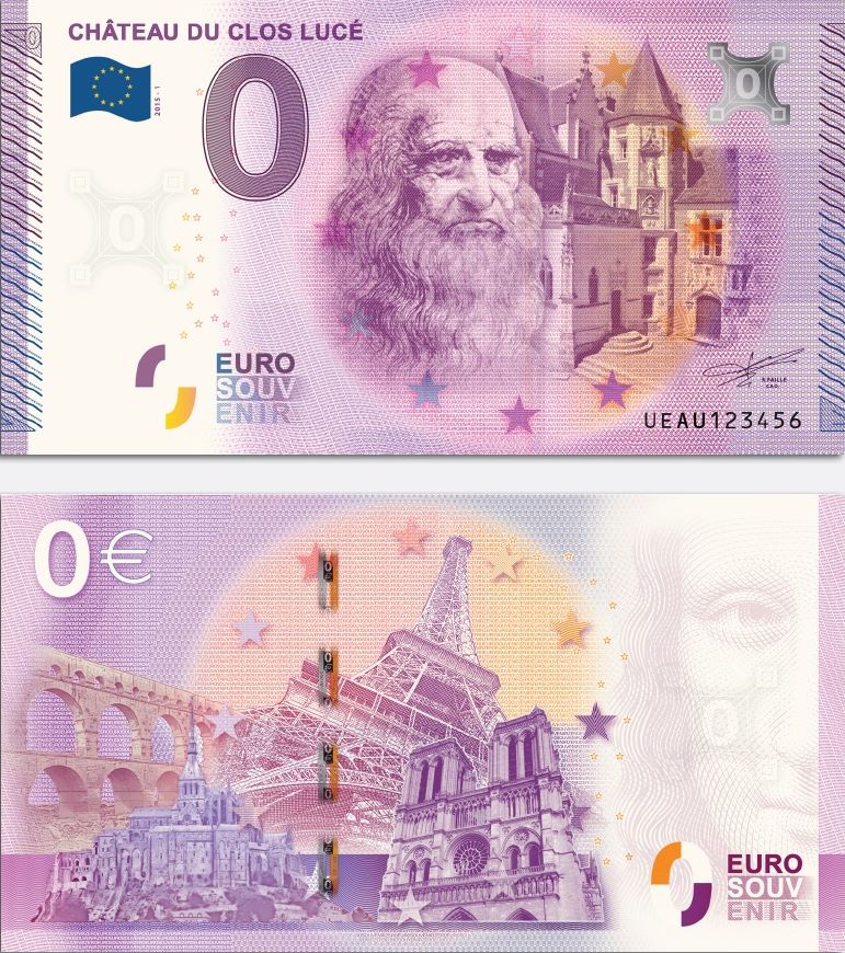 Billet Euro Souvenir (Technique) Ambois13