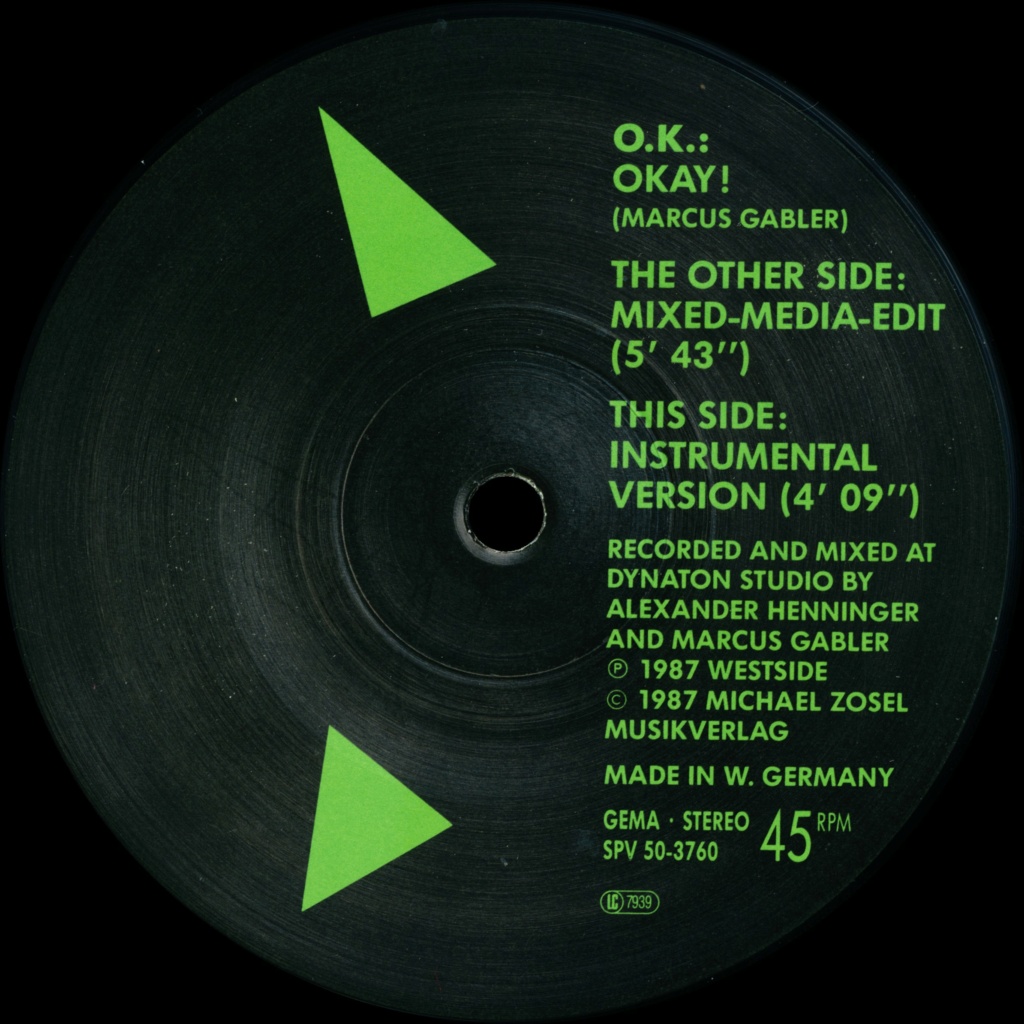 OK Okay ! 12" vinyl 1987 FLAC B16