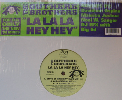 The Outhere Brothers  La La La Hey Hey 12" vinyl 1996  Front115