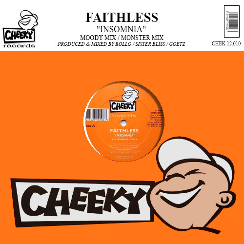 Faithless - Insomnia 1995 Cheeky 12" 1995 mp3  Front12