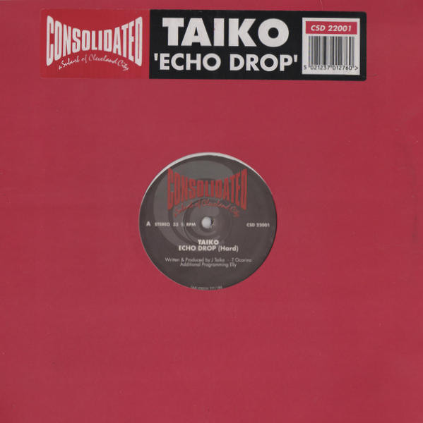 Taiko - Echo Drop 12" vinyl 1995 Front124