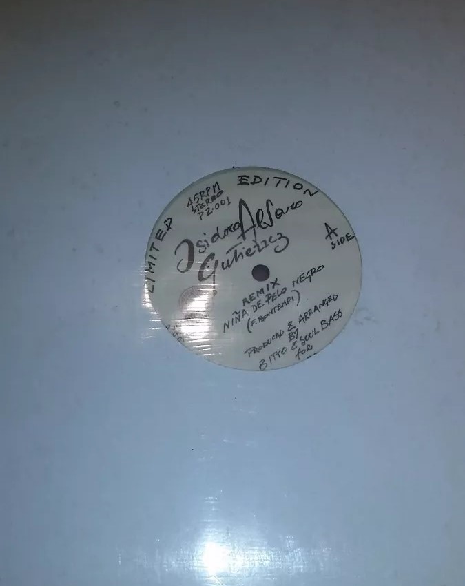 Isidro Alfaro Gutierrez - Niña de Pelo Negro 12" vinyl 1989 FLAC  Front148