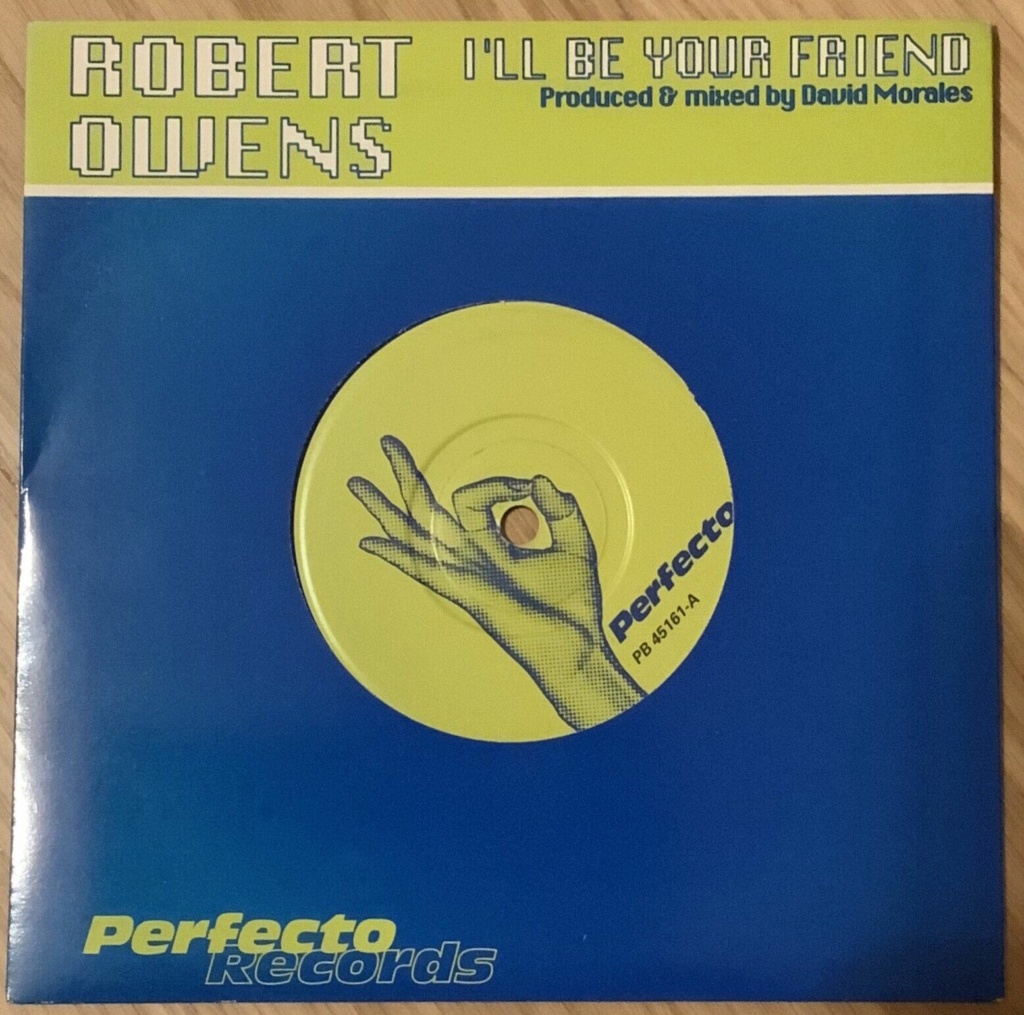 Robert Owens – I'll Be Your Friend vinyl 12" UK 1991 AAC Front203