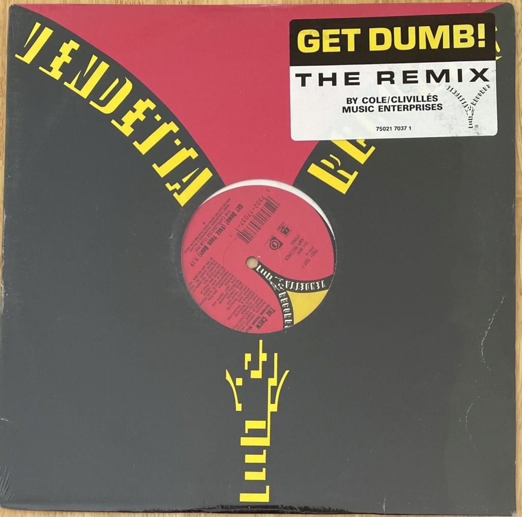 The Crew Featuring Freedom Williams ‎– Get Dumb! (Free Your Body) vinyl 12" 1990 AAC Front228