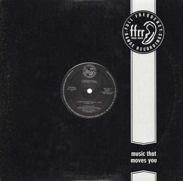 Orbital Chime remixes vinyl  12" 1990 AAC Front257