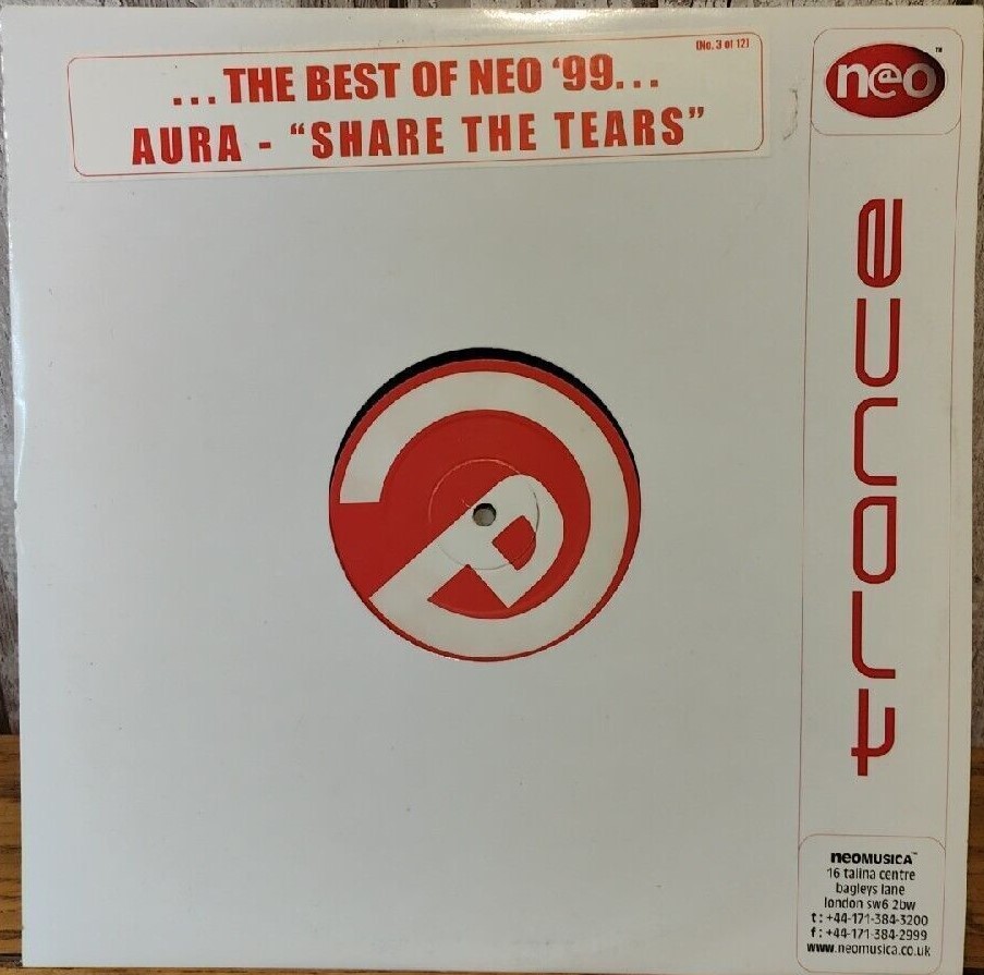Aura  Share The Tears vinyl 12" 1998 AAC Front268