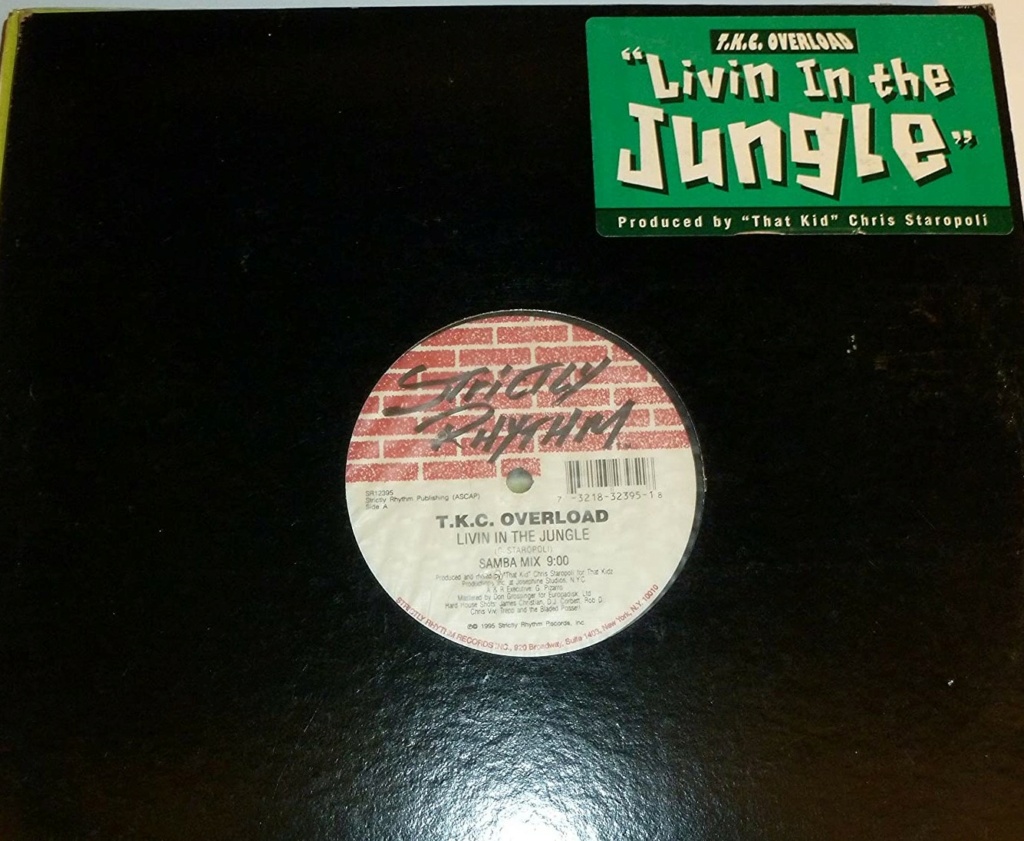 T.K.C. Overload – Livin In The Jungle 12" vinyl 1995 mp3 Front98