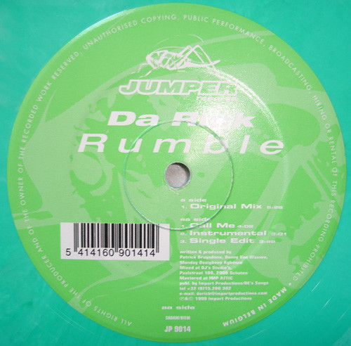 Da Rick Rumble 12" vinyl 1998 FLAC  Side_172