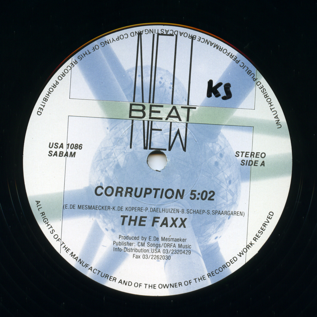 The Faxx Corruption vinyl 12" 1989 flac 24/96  Side_282