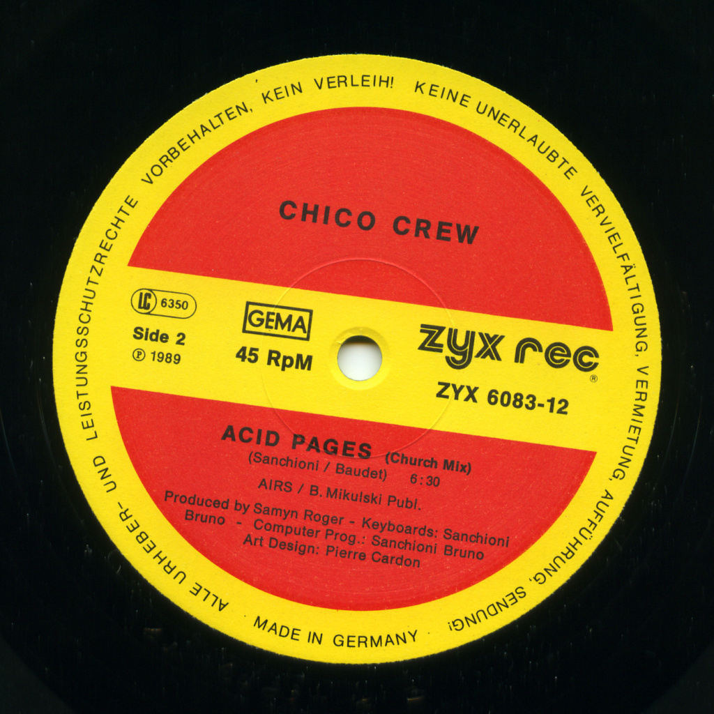 Chico Crew Acid Pages vinyl 12" 1989 flac 24/96  Side_289