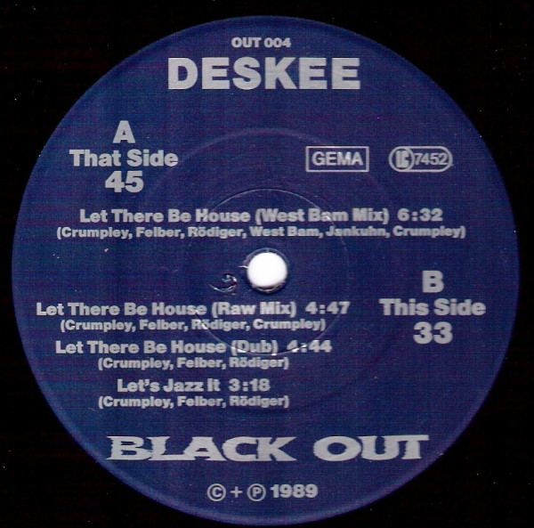 Deskee  Let There Be House 12" vinyl 1989 FLAC  Side_a25