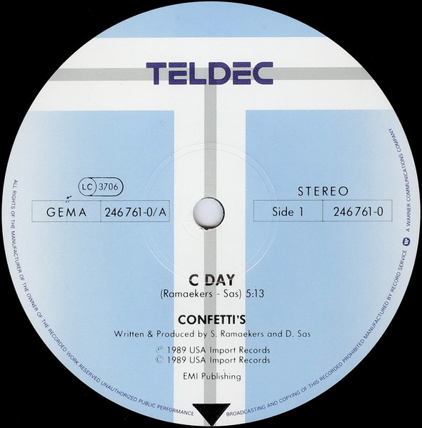 Confetti's - C-Day 12" vinyl FLAC  Side_a49