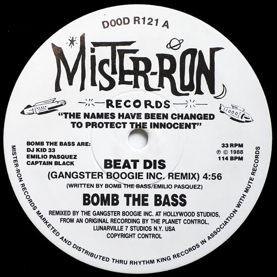 remix - Bomb the bass Beat dis 12" vinyl 1988 Remix FLAC  Side_a53