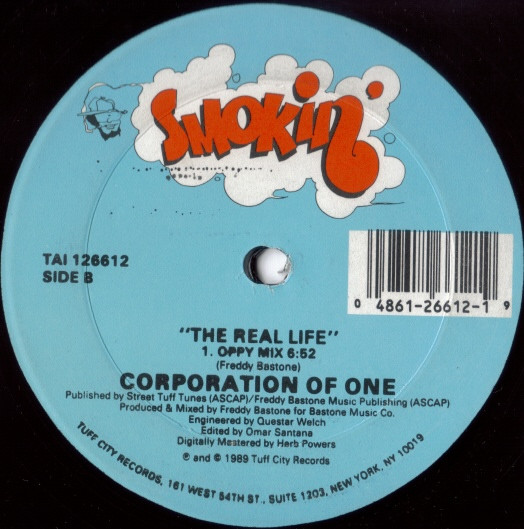 Corporation Of One so where are you 12" vinyl 1989  Side_b43