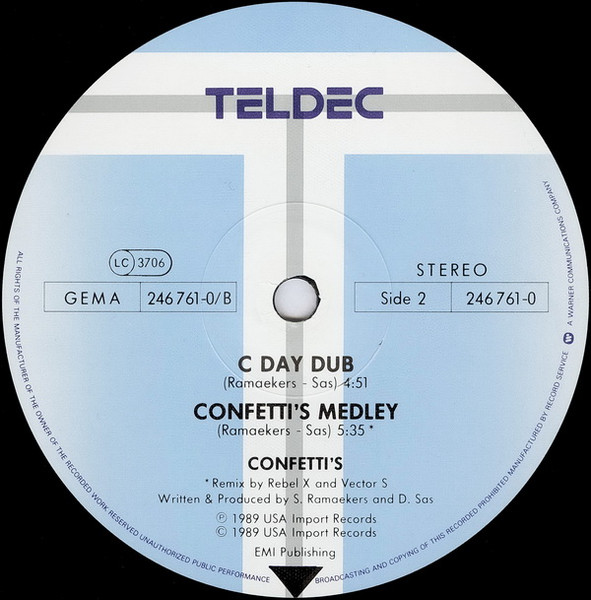 Confetti's - C-Day 12" vinyl FLAC  Side_b45