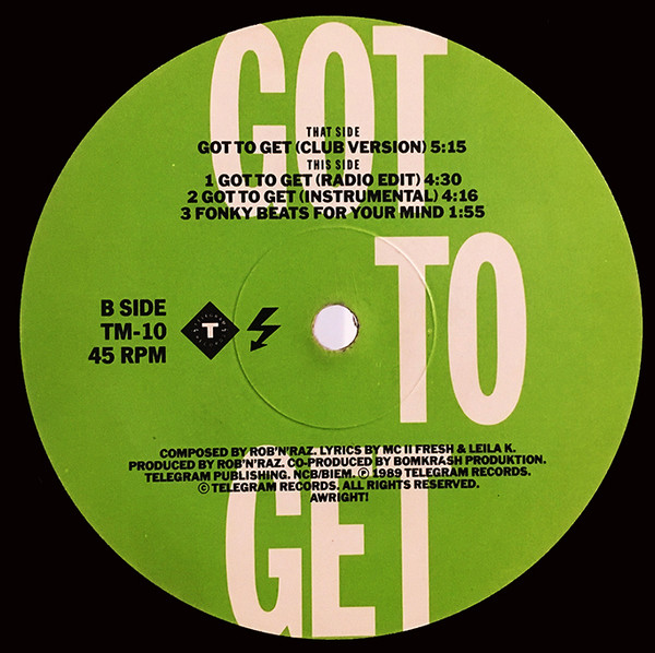 rob 'n' raz feat. leila k  got to get promo 1989 12" vinyl mp3  Side_b50