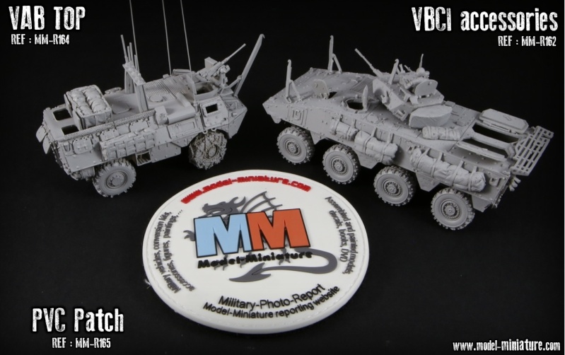 Patch en PVC Model-Miniature et Military-Photo-Report Image212