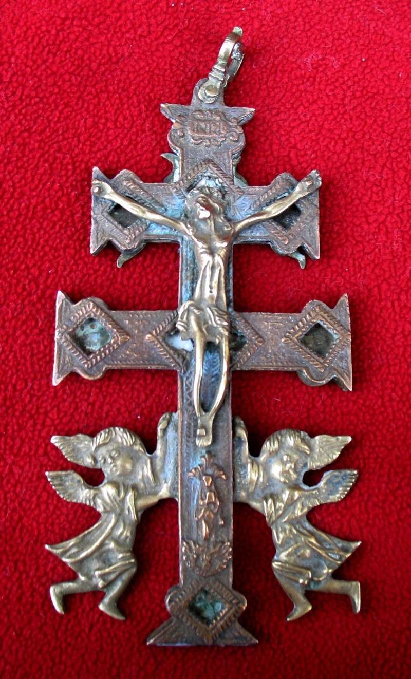 Cruz de Caravaca - Alegoria  leyenda Santa Cruz.  S-XVIII -[Pec011/S-XVIII]* Mai_2011