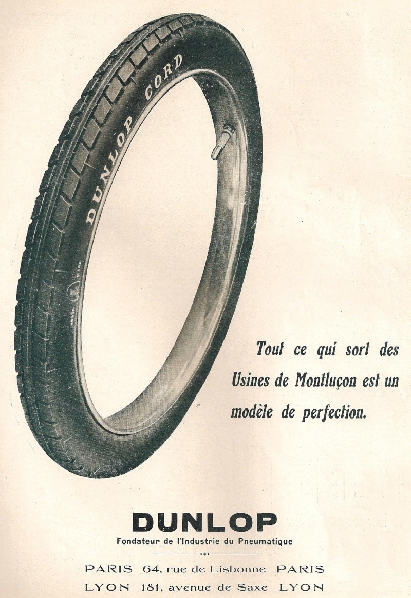 Publicités Pièces cyclecars - Page 5 Dunlop10
