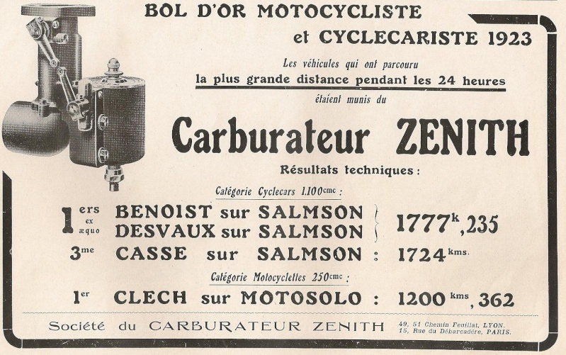 Publicités Pièces cyclecars - Page 5 Zenith13