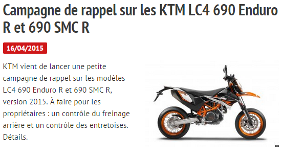 Campagne de rappel sur les KTM LC4 690 Enduro R et 690 SMC R Captur34