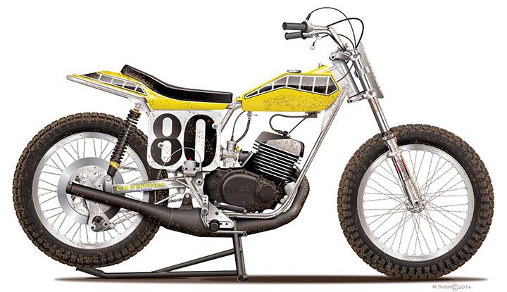 Yamaha 490 IT Dirt piste 10947110