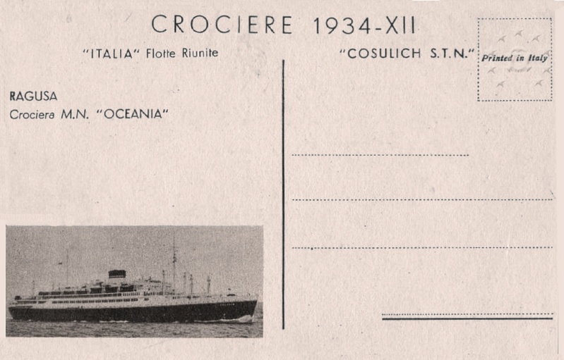 motonave 'Oceania' - Cosulich - 1933 22_car10