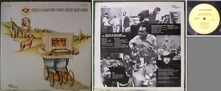 The James Cotton Blues Band : Cotton In Your Ears (1968) Fvb09610