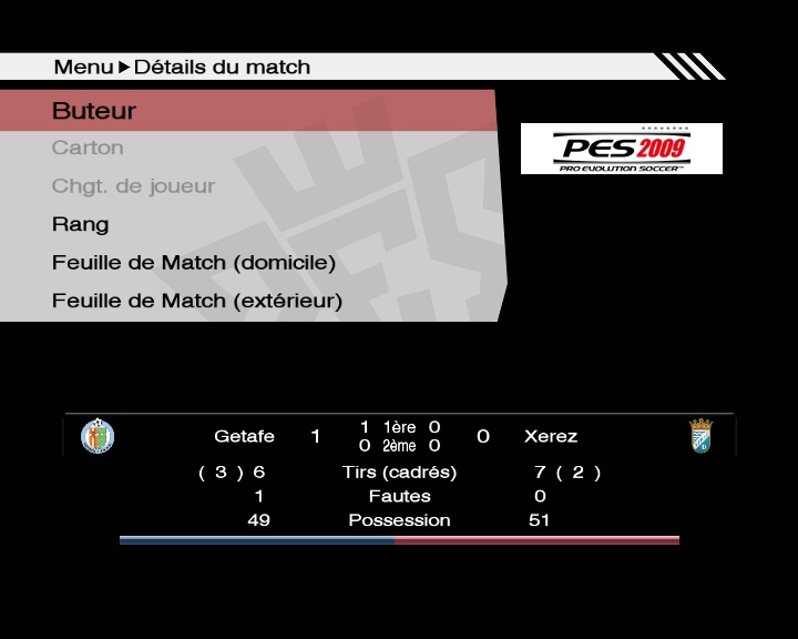 12éme Journée [> Resultat <] Pes20013