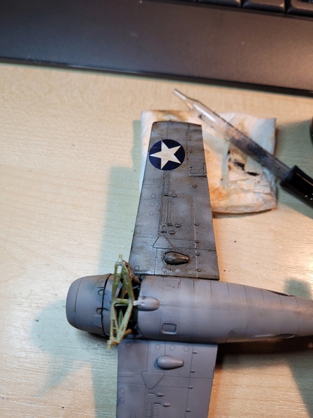 [Airfix] 1/72 - Grumman F4F-4 Wildcat - dry test de vernis vs. Klir d'il y a dix ans.... 20241030