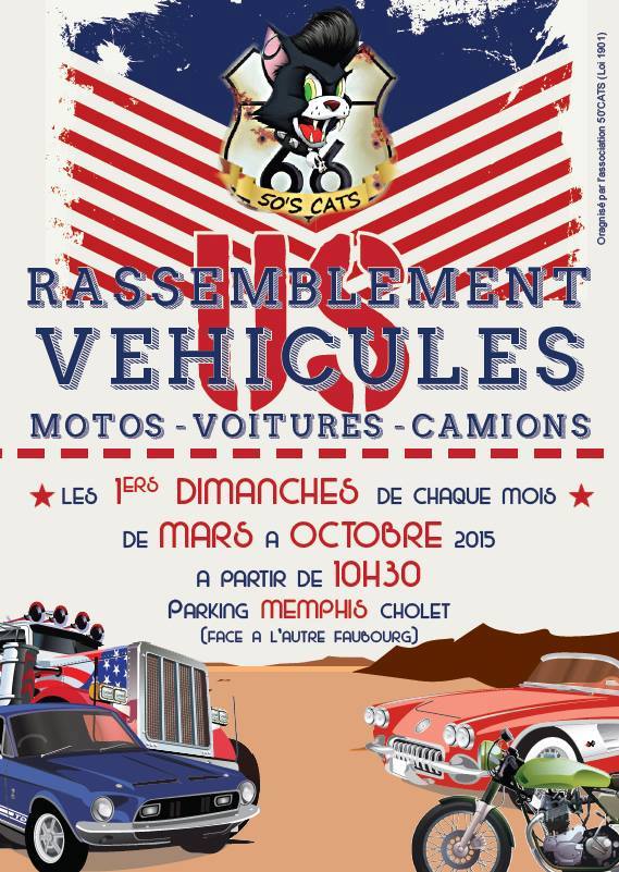 MANIFESTATION - 1er dimanche du mois: Expo autos/motos US, 49 Cholet 1er_di10