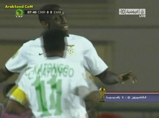 حصريا :: اهداف مباراة ( الكاميرون Vs زامبيا ) :: في بطولة كاس الأمم الأفريقية 2010 Snapsh89