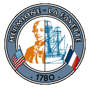 La Fayette et la frégate L'Hermione Logoin10